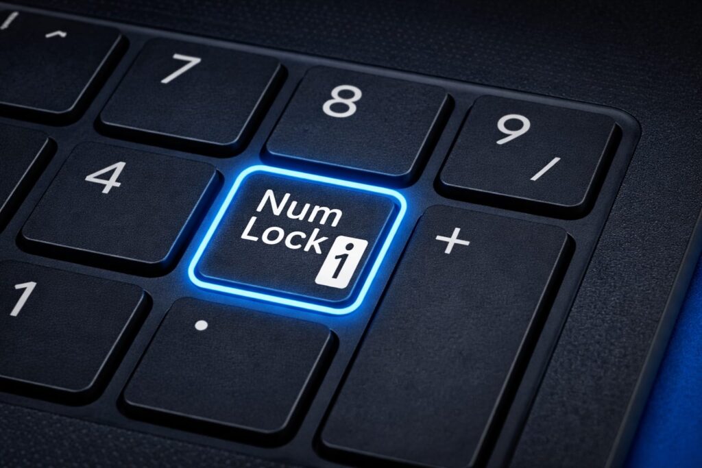 Num Lock on Windows
